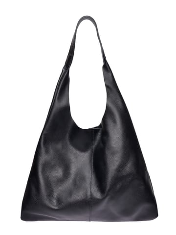 Luisa Vannini Negro Bolso de cuero