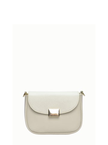 Anna Luchini Beige Bolso de cuero
