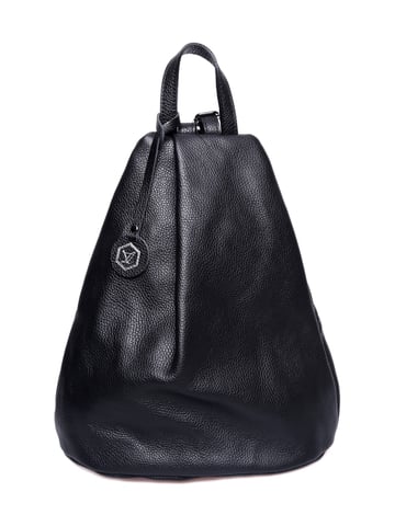 Luisa Vannini Negro Bolso de cuero