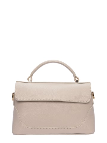 Luisa Vannini Beige Bolso de cuero