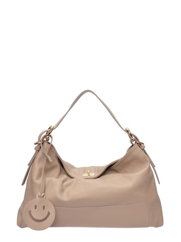 Luisa Vannini Beige Bolso de cuero