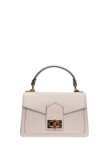 Roberta M Beige Bolso de cuero