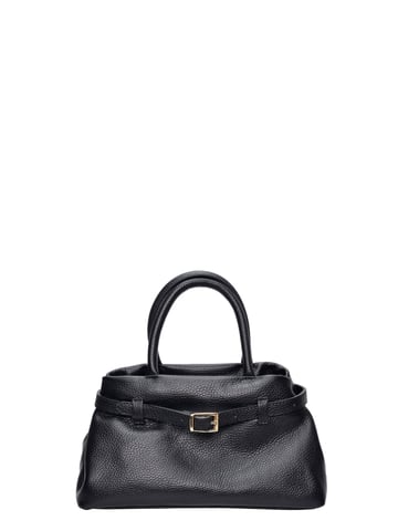 Luisa Vannini Negro Bolso de cuero