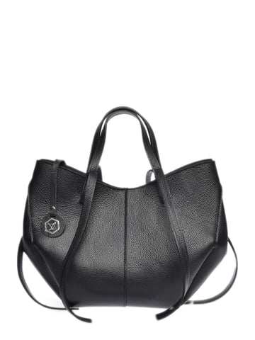 Luisa Vannini Negro Bolso de cuero