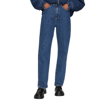 Jeans Altos Rectos Ajuste Clásico