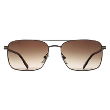 Lacoste Rectangle Mens Gold Brown Gradient L264S