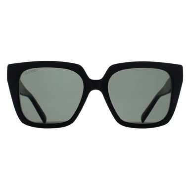 Gucci Cuadrado Mujer Negro Gris GG2102S