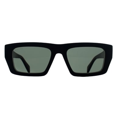 Gucci Cuadrado Hombre Negro Gris GG2020S