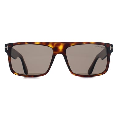 Tom Ford Rectángulo Hombre Habana Oscuro Humo Gris Philippe FT0999