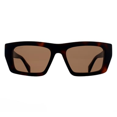 Gucci Square Mens Havana Brown GG2020S