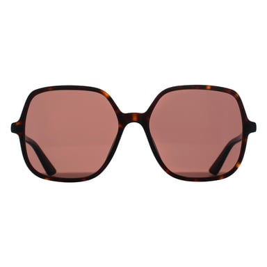 Chloe Square Womens Marrón habana oscuro CH0362S