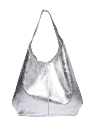 Luisa Vannini Plata Bolso de cuero