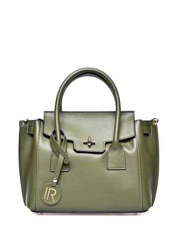 Isabella Rhea Verde Bolso de cuero