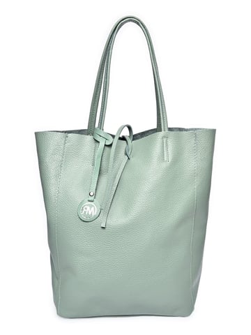 Roberta M Verde Bolso de cuero