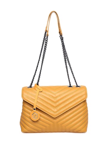 Luisa Vannini Mostaza Bolso de cuero