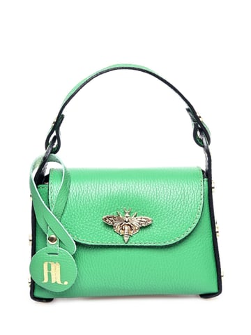 Anna Luchini Verde Bolso de cuero