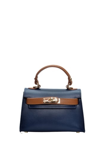 Isabella Rhea Bicolor Bolso de cuero