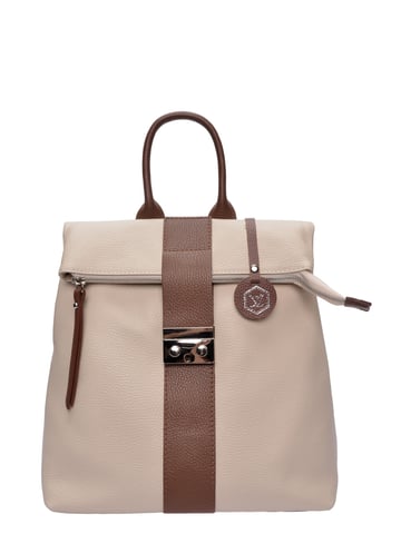 Luisa Vannini Bicolor Bolso de cuero