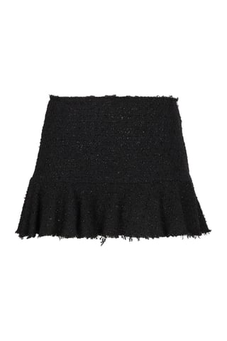 Falda de Lurex de Punto