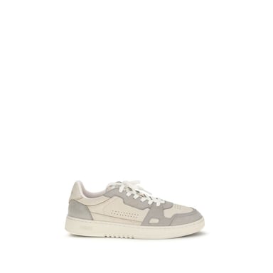 Zapatillas atléticas de cuero de ternera gris Bos Taurus de Axel Arigato