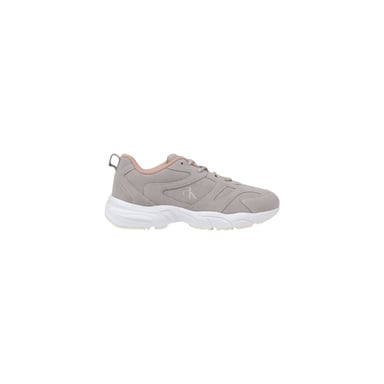 Zapatillas deportivas de cuero artificial gris Calvin Klein Jeans