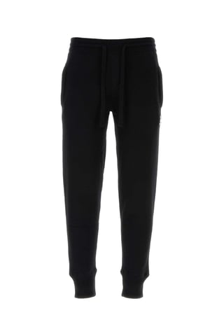 Joggers de Mezcla de Lana Negros