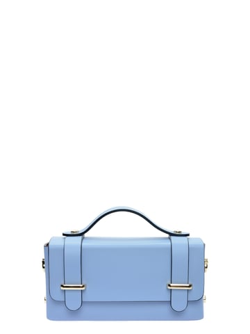 Isabella Rhea Turquesa Bolso de cuero