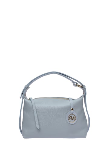 Roberta M Turquesa Bolso de cuero