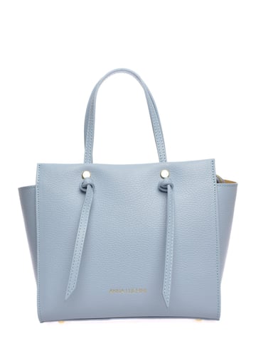 Anna Luchini Turquesa Bolso de cuero