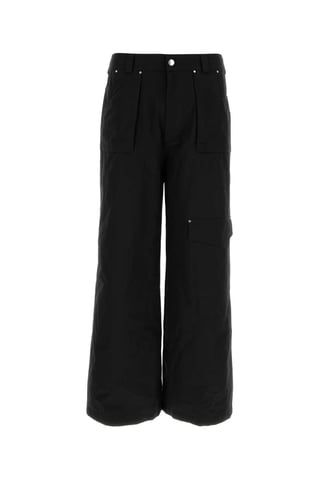Pantalón Cargo de Algodón Negro