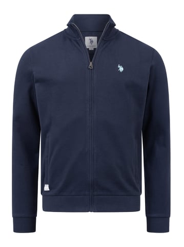 Chaqueta sudadera para hombre U.S. Polo Assn. con cuello alto