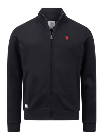 Chaqueta sudadera para hombre U.S. Polo Assn. con cuello alto