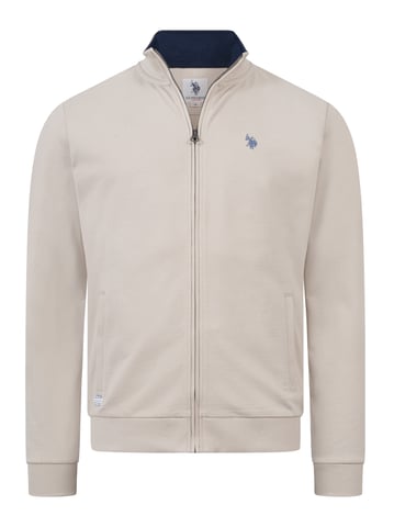 Chaqueta sudadera para hombre U.S. Polo Assn. con cuello alto