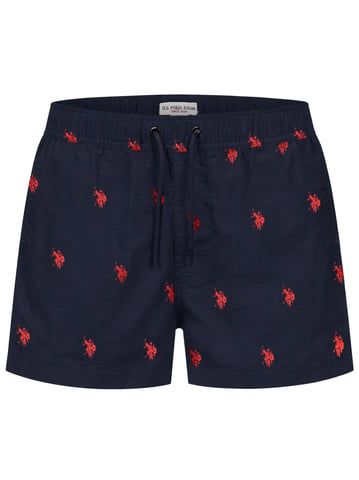 Bañador para hombre U.S. Polo Assn. con diseño de logotipo allover