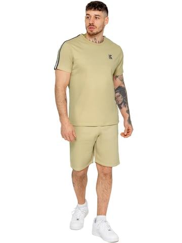 Kruze | Chándal de camiseta con cinta y pantalones cortos para hombre