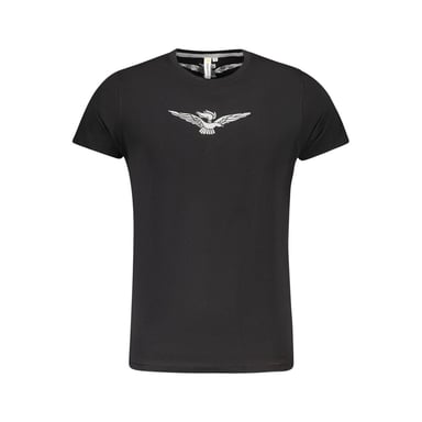 Camiseta de Hombre de Algodón Negra Accademia Militare