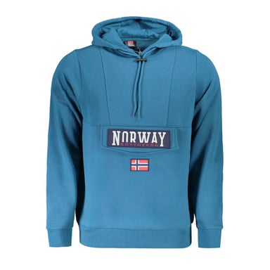 Sudadera de algodón azul para hombre Norway 1963
