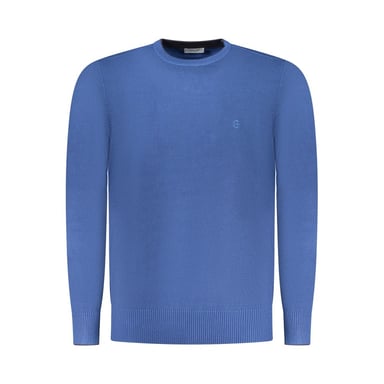 Suéter para hombre de viscosa azul Moving de Coveri