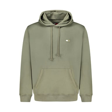 Sudadera con capucha de algodón verde para hombre Tommy Hilfiger