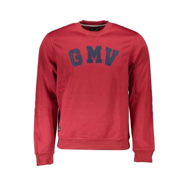 Sudadera de poliéster roja para hombre Gianmarco Venturi