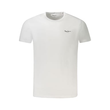 Camiseta de algodón para hombre Pepe Jeans Bianco