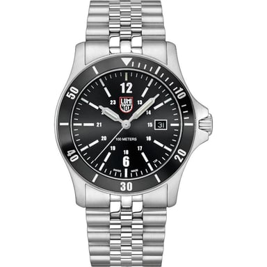 Reloj Deportivo de Acero Inoxidable Gris Luminox