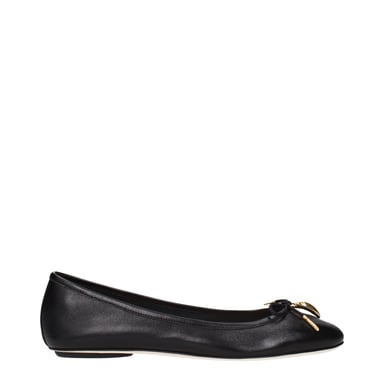 Bailarinas de Cuero Negros Chloé