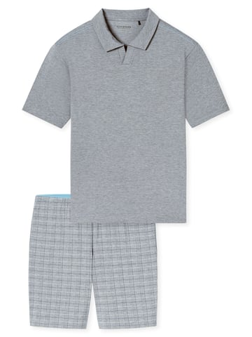Schiesser Hombres Pijama Selected Premium Jacquard