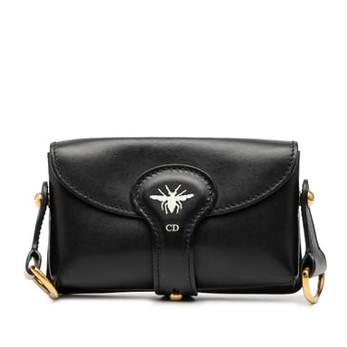 Bolso de silla D Bee de cuero mini de segunda mano