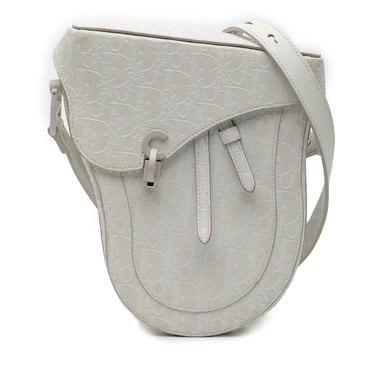 Bolso cruzado boxy de piel de ternera oblicua de segunda mano