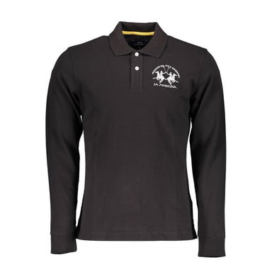 Camisa Polo de Hombre de Algodón Negra La Martina