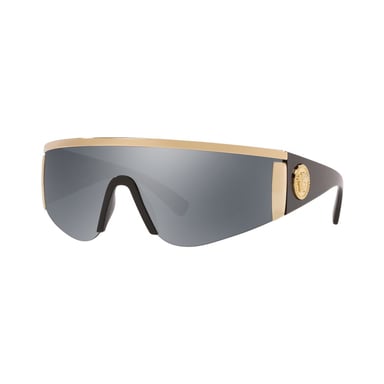 Gafas de sol de acetato negro Versace