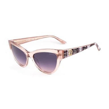 Gafas de sol de acetato beige Guess