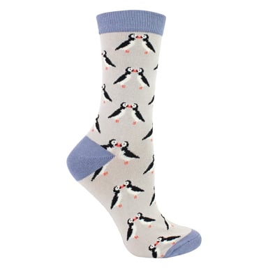 1 Paquete de Calcetines de Bambú para Dama con Diseño de Animales